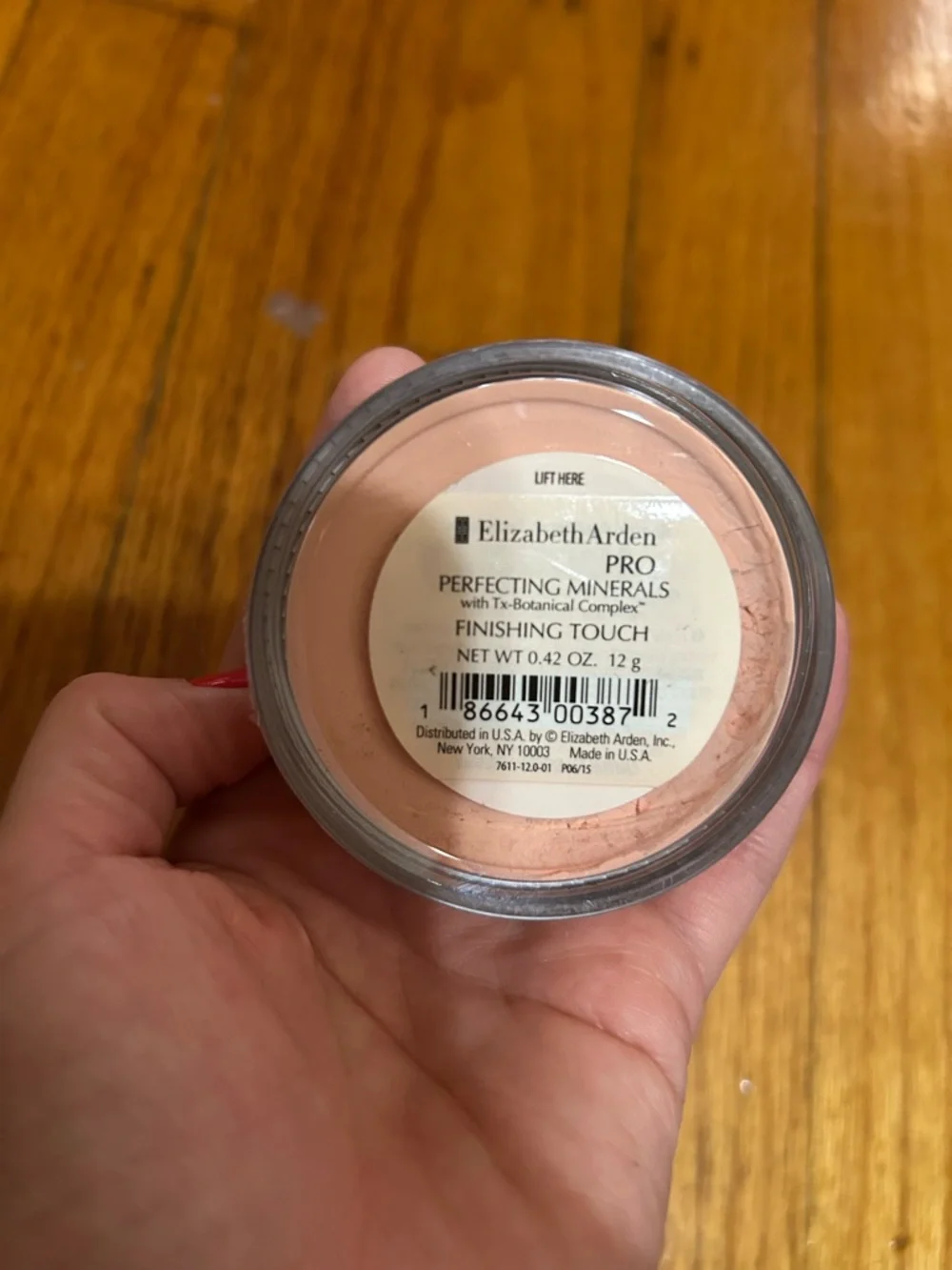 Elizabeth Arden Pro Perfecting Minerals Finishing Touch Pwdr 12g Sealed